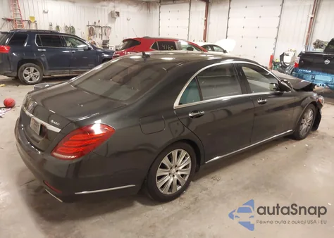 2014 Mercedes-Benz S 550 4Matic из США, поврежденный, VIN WDDUG8FB9EA061178